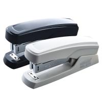 Herramientas de grapado, grapadora que ahorra trabajo, máquina grapadora de papel de Metal portátil, herramientas manuales, grapadoras grises/negras para escritorio - details 5