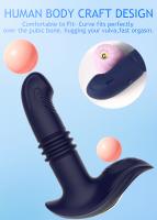 Vibrador Dildo de Empuje para Mujeres Estimulador de Clítoris Vagina Punto G Juguete Sexual para Parejas OOEEY - details 3