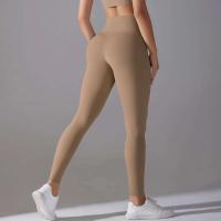 Pantalones de mujer y de gimnasio, pantalones cortos deportivos sin costuras, control abdominal, levantamiento de cadera, mallas de yoga - details 25