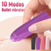 Mini vibrador tipo bala potente de 10 velocidades, consolador para mujer, estimulador de clítoris y punto G, huevo de amor, Juguetes sexuales eróticos femeninos para adultos - details 6