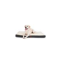 Bedsure Cama Ortopédica para Perro Pequeño - Colchón Lavable para Perro M, Desenfundable con Espuma de Espuma de Huevos, 76x51x7.6 cm, Gris - details 12