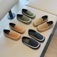 Zapatos informales para niños pequeños, mocasines antideslizantes de tela aterciopelada, suaves, a la moda, para primavera y otoño - details 2