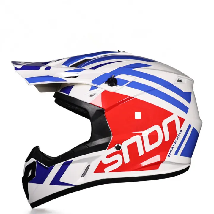 Casco motocross hombre mujer Descenso de Montaña MX Carreras de Locomotora - 1