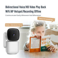 Cámaras de vigilancia interior doméstico inalámbrico WIFI Internet remoto inteligente Visión nocturna 1080p alarma vigilancia 360 grados - details 2