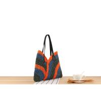 Bolso de Mano Tejido a Mano Colorido Bolso de Playa de Verano para Mujer - details 2