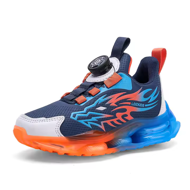 Zapatillas deportivas transpirables antideslizantes para niños, zapatos deportivos ligeros para correr, moda para niños - 1
