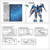 Piececool-rompecabezas 3D de Metal, Kits de modelos Blue Mech, Juguetes DIY, rompecabezas, regalos de cumpleaños y San Valentín para adolescentes - details 6