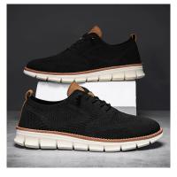 Zapatillas Deportivas de Moda para Hombre 2025 Zapatos Ligeros, Suaves y Antideslizantes de Malla Plana - details 20