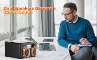 Reproductor de CD portátil con altavoces duales, reproductor de CD recargable Bluetooth,Boombox reproductor de CD con Radio FM, reproduce CD/disco MP3/USB/TF, Conector de auriculares, cargador incluido - details 4