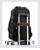 Mochila de viaje cabina avion 40x20x25, impermeable, adecuada para viajes,Con puerto para auriculares y carga USB - details 1