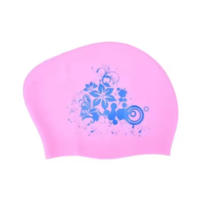 Gorro de Natación de Silicona Impermeable para Mujer, Gorro de Buceo con Gorra para Niños - 1