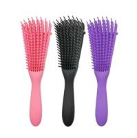 Peine de Masaje para el Cabello Herramientas de Peinado para Salón de Belleza Adecuado para Cabello Rizado Producto Normal Sin Peligros - details 5