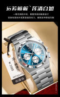 Nuevo reloj multifuncional para hombre de la marca suiza, reloj de cuarzo luminoso e impermeable. - details 4