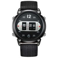 Reloj de Cuarzo de Lujo Leten Diseño Único con Correa de Nylon Negro Moda Casual para Estudiantes - details 4