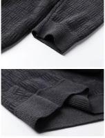 Suéter informal para hombre, Jersey de punto grueso, suéter de moda para hombre, Top cálido de otoño e invierno 4XL - details 29