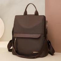 Mochila informal de nailon resistente al agua para mujer, bolsos de hombro de viaje de gran capacidad, mochila antirrobo de marca a la moda para mujer - details 7