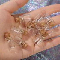 Botellas de vidrio transparente para manualidades, botella vacía con mensaje con corcho para cumpleaños, boda, fiesta, regalo, venta al por mayor - details 1