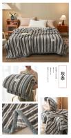 Manta de punto de hilo de chenilla suave, lavable a máquina, hecha a mano, para sofá y cama - details 13
