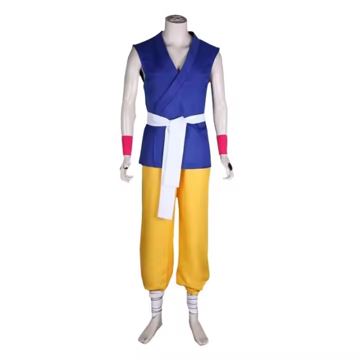 Disfraz de cosplay de anime del Rey Mono de Halloween, traje de entrenamiento del Rey Mono - 1
