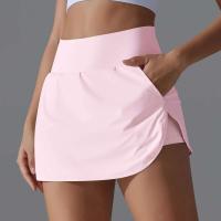 Mallas deportivas para mujer Fiess, falda de tenis para mujer, pantalones cortos, ropa deportiva para mujer, mallas de gimnasio, ropa de Yoga femenina - details 43