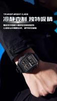 Relojes de lujo de primera calidad con pantalla Dual LED para hombre, cronógrafo multideporte de marca superior, alarma, fecha luminosa, reloj de cuarzo Digital - details 5