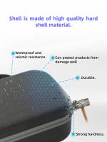 BLUEKAKA Estuche de almacenamiento de transporte para máquina de juegos, funda de almacenamiento, bolsa de mano de viaje, Compatible con consola con mango de Portal PS - details 3