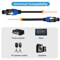 Cable profesional Speakon macho a Speakon macho - details 2
