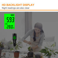 Probador de suelo EC medidor de temperatura sonda desmontable 0,00-10,00 mS/cm medidor Digital de suelo retroiluminación de pantalla LCD planta en maceta jardín - details 11