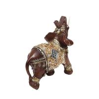 Estatua dorada de la suerte, estatuilla de riqueza, regalo, decoración del hogar, escultura de elefante Feng Shui - details 43