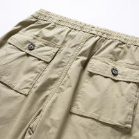 Pantalones Cargo cómodos informales para hombre, pantalones para correr de senderismo lisos y versátiles para otoño e invierno, nuevos pantalones deportivos elásticos con múltiples bolsillos para hombre - details 16