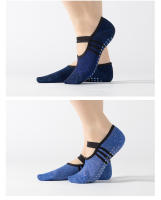 Calcetines deportivos de algodón antideslizantes para Yoga, Pilates, Ballet, baile, ciclismo - details 11