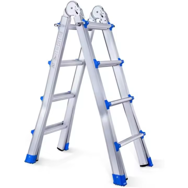 Articulada Plegable Telescópica Multifunción Aluminio 4x4 Escalones 3,98m - 1