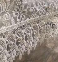 Orgullosas fundas protectoras de papel pintado semitransparente Ence blanco y rosa para fiestas de bodas, manteles bordados, paños de cocina, - details 22