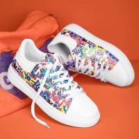 Nuevo diseño de fiesta de moda, zapatos de tenis dorados para mujer, zapatillas blancas planas grandes 48 gruesas, precio bajo, adolescente americano - details 6