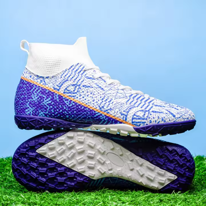 Zapatos de fútbol de la Copa Mundial, piel de entrenamiento para hombres, alta calidad - 1