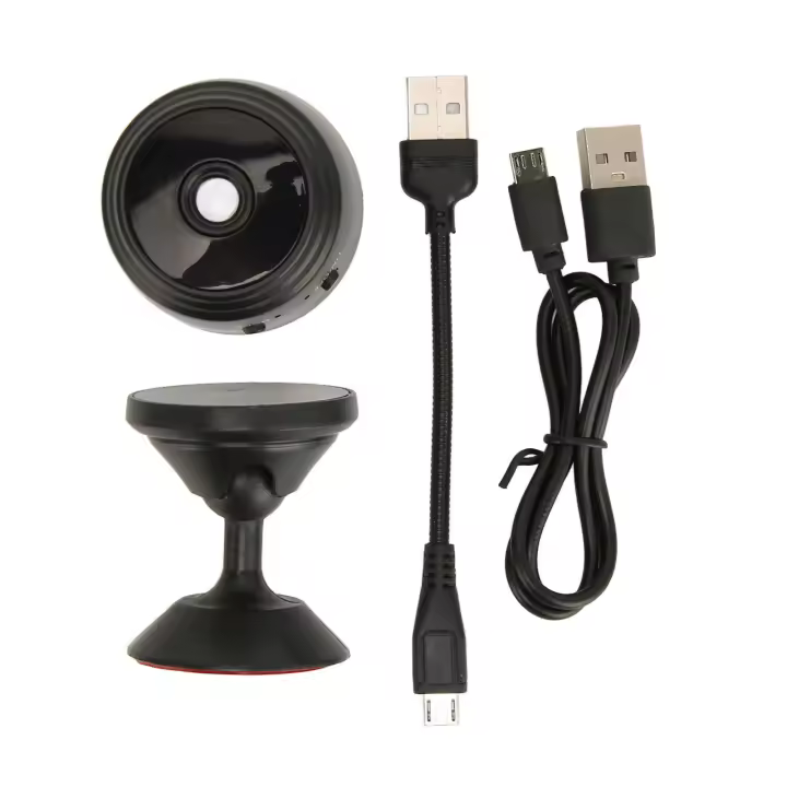 Cámara WiFi Mini 1080P Visión Nocturna Ángulo de Vista de 150 Grados Para Hogar y Deportes al Aire Libre - 1