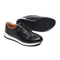 Zapatos de cuero de lujo ligeros zapatos casuales de cuero para hombres zapatos de hombre de fiesta de moda - details 12