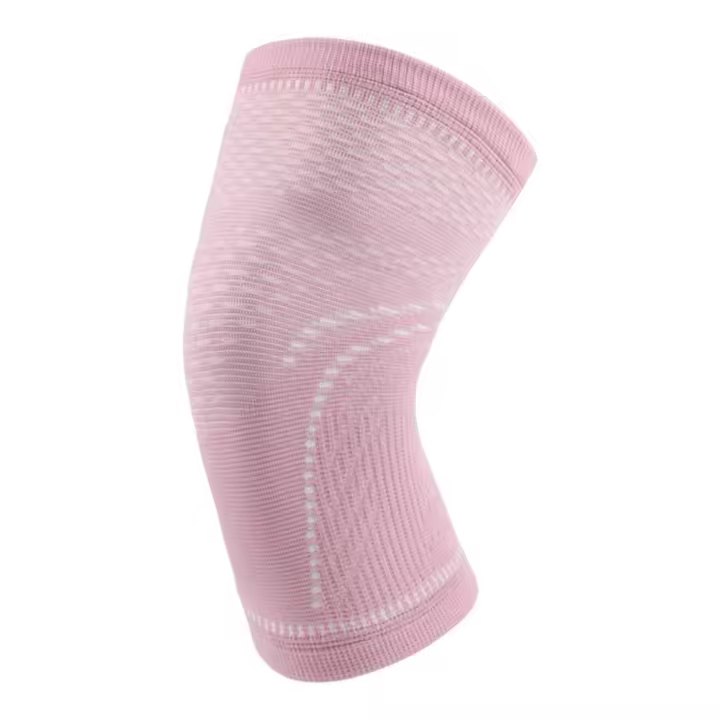 Rodilleras de nailon de imitación para Fitness, rodilleras resistentes al desgaste que absorben el sudor, mangas de soporte antideslizantes para proteger el menisco - 1
