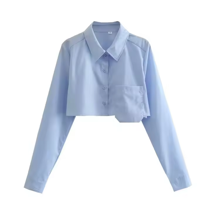 top con camiseta de mujer, ca, LS3055 - 1