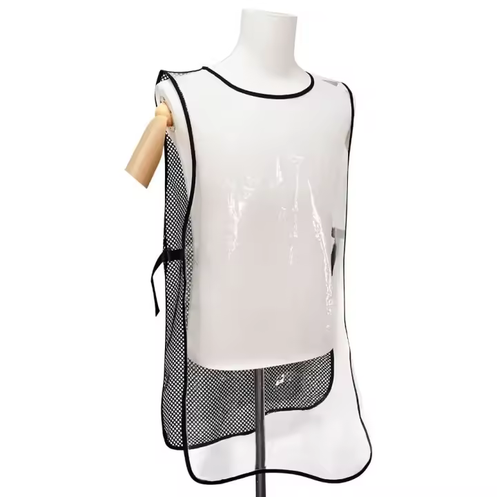 Recambios transparentes del peluquero del corte del pelo, delantal de jardinería ble, castor impermeable del retrete del perro - 1