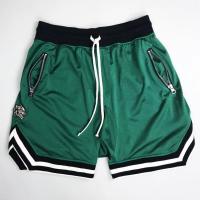 Pantalones Cortos de Baloncesto de Malla Poliéster Vintage Clásico Máscara con Bolsillos para Hombres - details 3