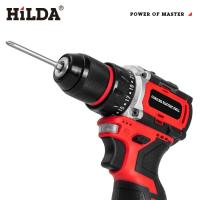 Taladro a bateria juego de destornilladores electricista multifunción - details 3