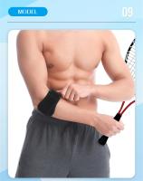 Almohadillas protectoras de codo de tenis ajustables, correa de golfista profesional, síndrome de dolor Lateral, epicondilitis, nuevo, 1 unidad - details 7