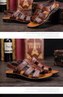 2025Nuevas sandalias de verano para hombres, zapatos deportivos casuales de playa, transpirables, convenientes, versátiles, de dos maneras, simples sandalias para hombres - details 6