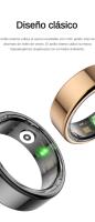 Anillo Inteligente SANLEPUS 2024, Rastreador de Sueño, Monitoreo de Frecuencia Cardíaca/Presión Arterial/Oxígeno en Sangre las 24 Horas, Rastreador de Actividad Física, Batería de 6 Días de Duración - details 3