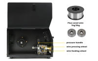 HZXVOGEN-soldador de aluminio 4 en 1, máquina de soldadura semiautomática, inversor de Gas/sin gas, MIG/MAG/LIFT TIG/MMA, MIG250DP - details 2