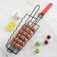 Cesta de Parrilla de Acero Inoxidable Ideal para Hot Dogs, Verduras, Carne, Camarones - details 0
