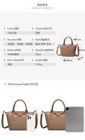 NOVEDAD DE VERANO 2025, bandolera de tela suave impermeable Simple para mujer, mochila de lujo de alta gama - details 0
