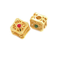 Pulseras de Abalorios Nepaleses Vintage 5PCS Matte Dorado Accesorios de Alta Calidad Rosediy - details 67