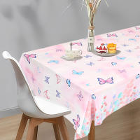 Mantel impermeable Primavera Verano mesa de mariposa al aire libre decoración de fiesta de feliz cumpleaños para niña - details 3